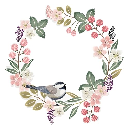 duisoad Door Wreaths, Decorative Wreath Door Rust-Coloured Wreath for Front Door, Garden, Wedding, Holiday Decoration