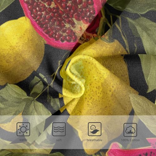 Wusikd Yellow Lemons Boys' Underwear Cotton Dragon Fruit Boys Briefs Soft Toddler Underwear 2T3