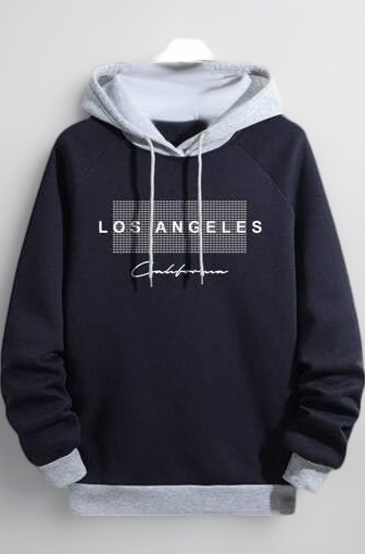Regular Fit Printed Hoodie for Men | Sweatshirt for Men