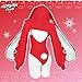 KORURACLUB Cosplay Sexy maid outfit Bunny Outfit cosplay women Animal Costumes Bunny Bodysuit (Red, XS-M)