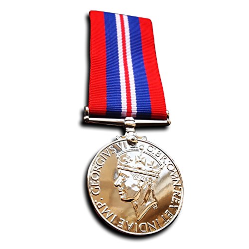 Goldbrothers13 Military Medal War Medal 1939â€“1945 Military Campaign Medal - Armed Forces & Merchant Navy Repro