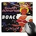 Price comparison product image 3dRose mp_151050_1 8" x 8" Vintage Boac South America Travel Poster Mouse Pad