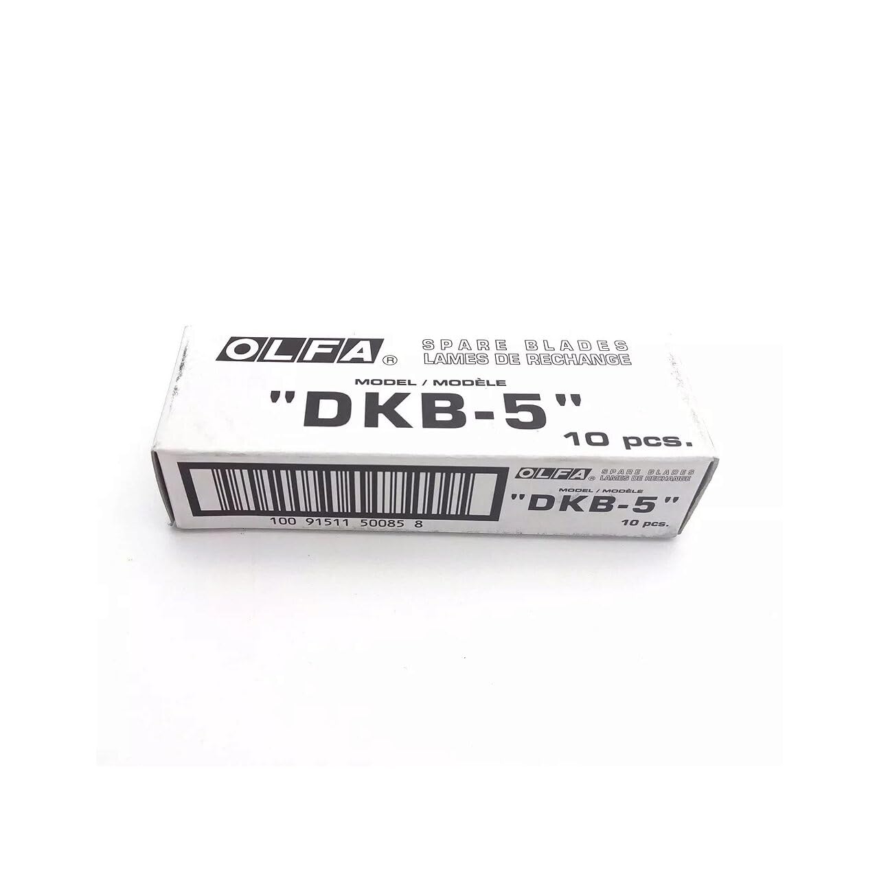 OLFA DKB-5 - Hoja de papel pintado de ángulo afilado de 30 grados, 50 piezas, fabricado en Japón, color plateado