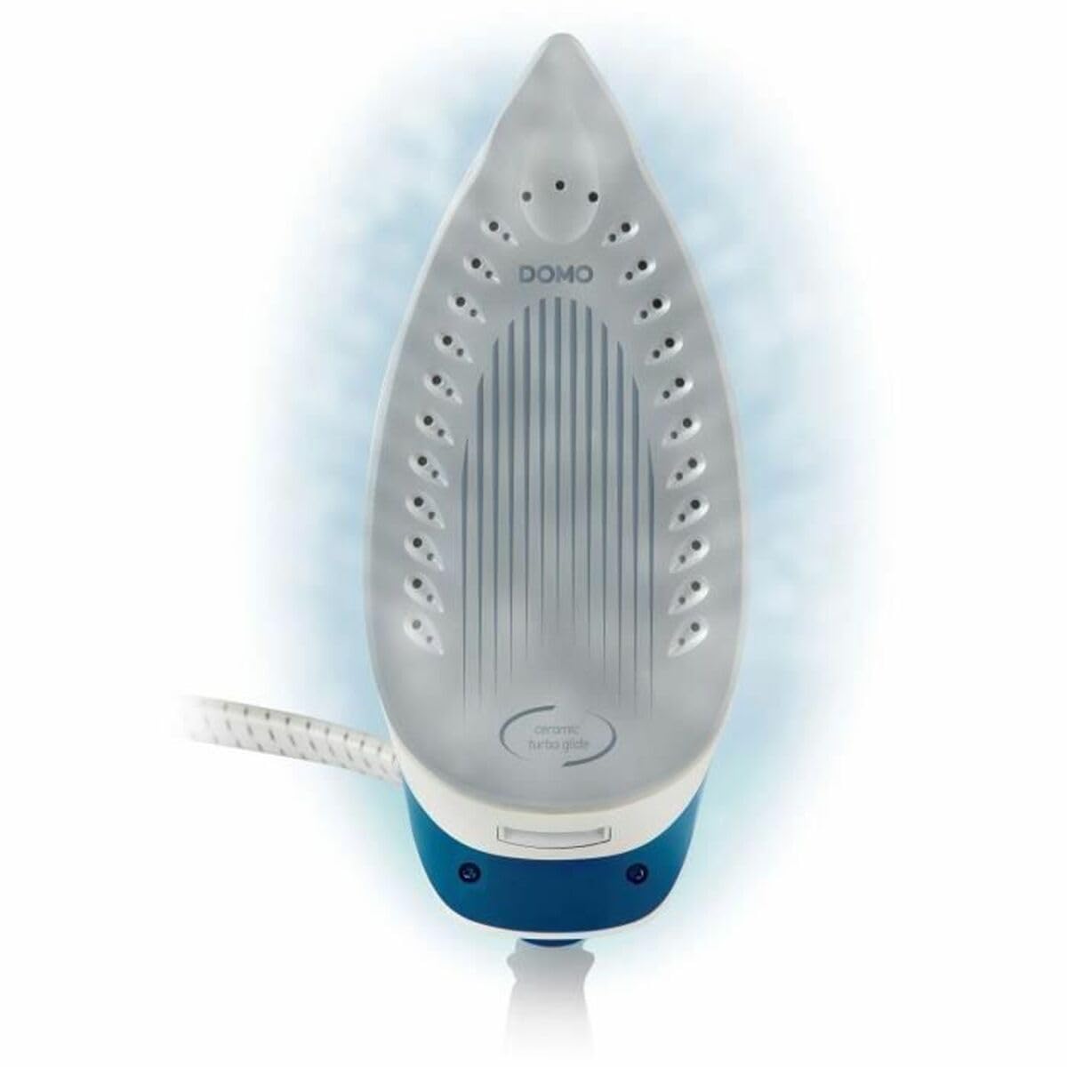 DOMO Centrale Vapeur DO1022S - Vapeur Puissante 7,5 bars - Système anticalcaire - Semelle en céramique - Arrêt automatique - Réservoir amovible 1,8 L - Temps de chauffe 2 min - 3000 W