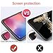 SORAKA Clear Case for Xiaomi Mi 9 with Ring Holder,Slim Fit Case Transparent Hard PC Cover Xiaomi Mi 9 Case with Metal Plate for Magnetic Car Phone Holder