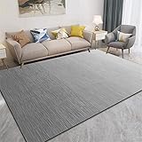 Home Teppich Kurzflor Schlicht Grau Teppich Bad Flur Sofa Matte Schlafzimmer Teppivh 160X230cm