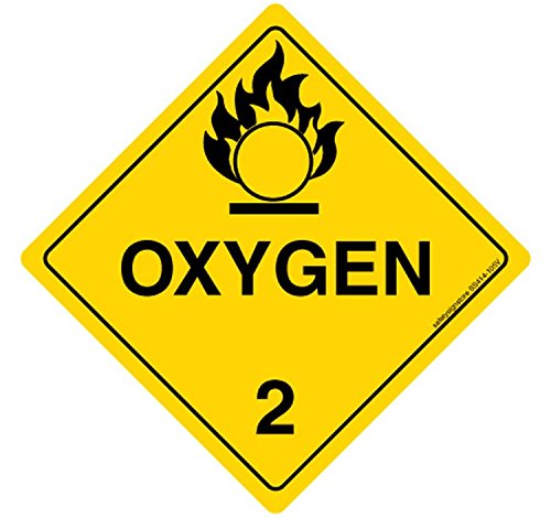 Safety Sign Store 2 ossigeno, lunghezza: 3 m