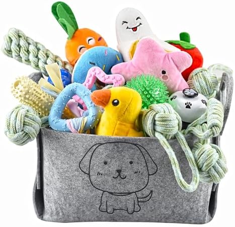 24 Pcs Puppy Toys Set, Puppy Chew Toy wi...
