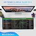Windows Shortcuts Mouse pad, Extra Large Size Keyboard Shortcut Mat for PC System, Gaming Desk Mat Mousepad, Teclado de ratón de acceso directo Windows Commands