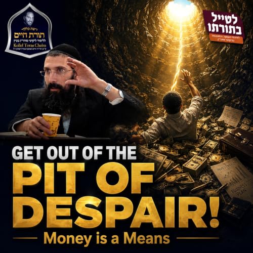 Get out of the PIT OF DESPAIR! Money is a Means - Kollel Toras Chaim All Shiurim