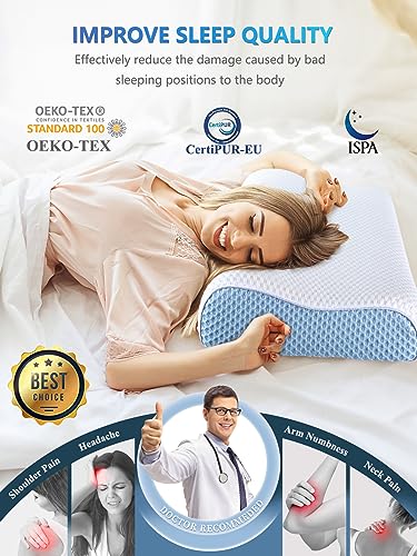 DIKI Cuscino in schiuma di memoria