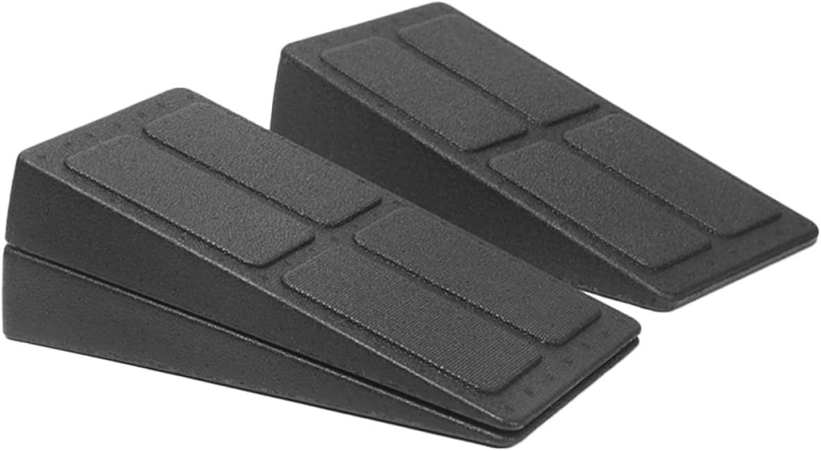 3pcs Professional Calf Stretcher Slant Board Adjustable Epp Set | Black Finish, Workouts and Body Use, Lightweight Build, Supports Plantar Fasciitis