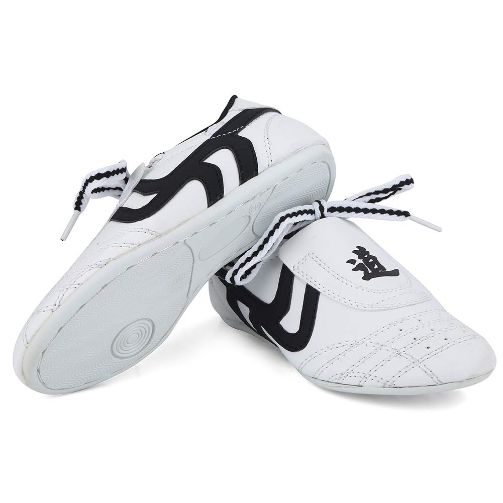 Scarpe Taekwondo, Leggerezza e Grip Ottimale Scarpe Kung Fu per Bambini e Adolescenti in Allenamento, Gare e Corsi di Arti Marziali