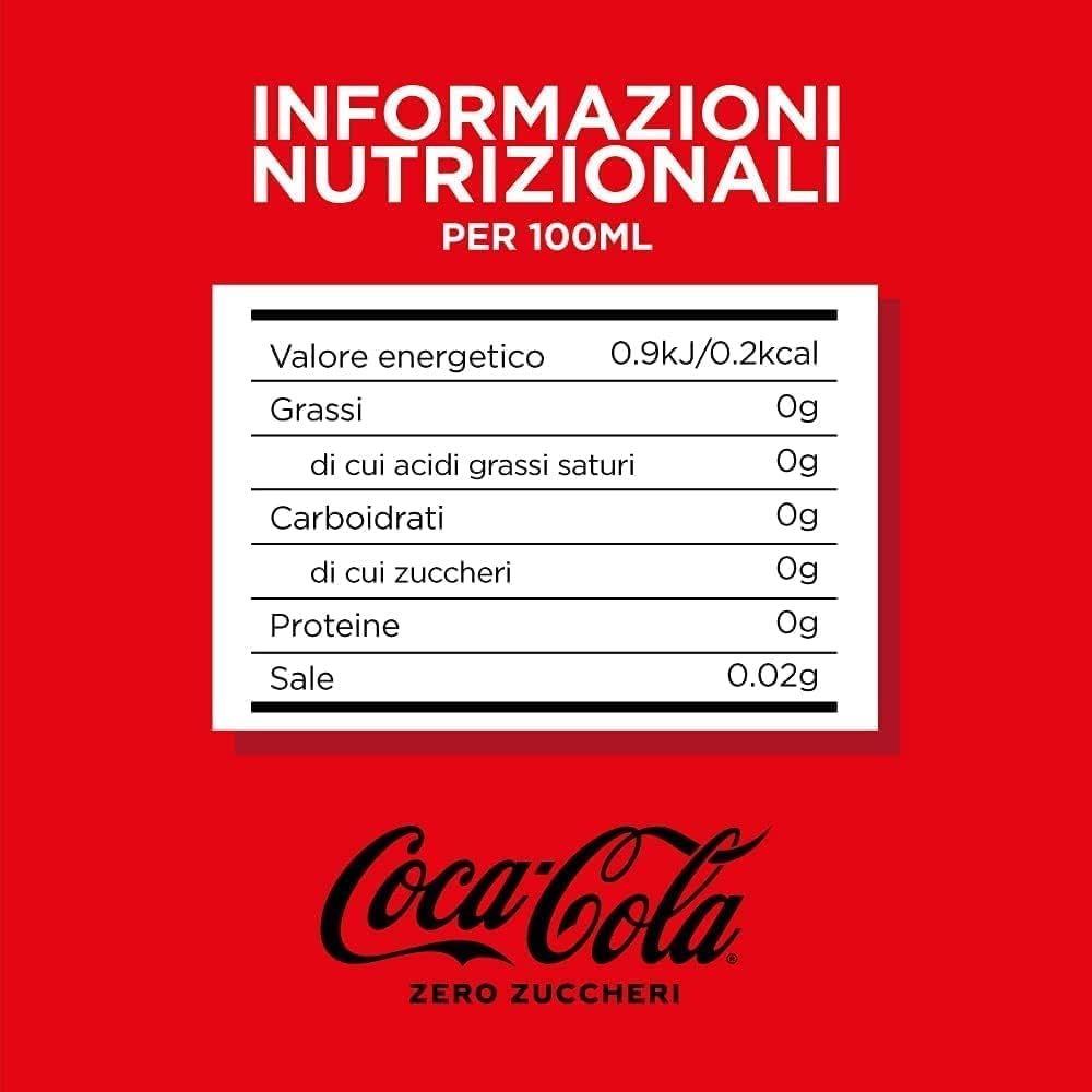 Italian Gourmet Cola Zero Zucker Mini Dosen 48 x 150 ml koffeinhaltiges Erfrischungsgetränk ohne Zucker kalorienarm Vorratspack Snacks Party Büro + Italian Gourmet Polpa