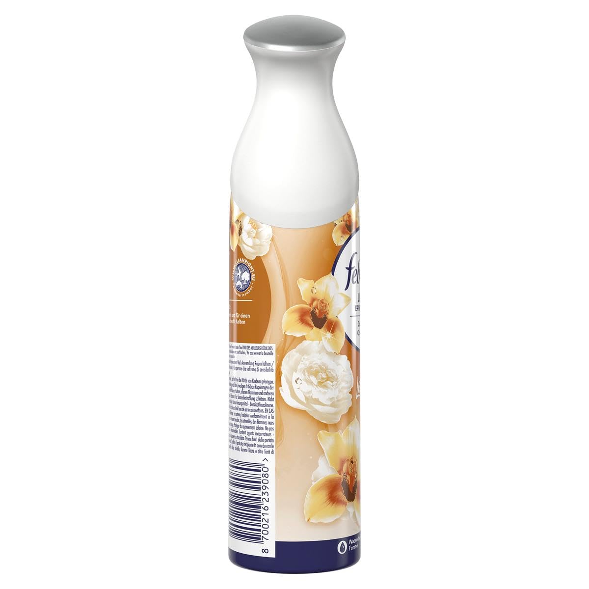Febreze Deodorante spray orchidea dorata, 6 x 185 ml, 2 in 1, antiodore e freschezza