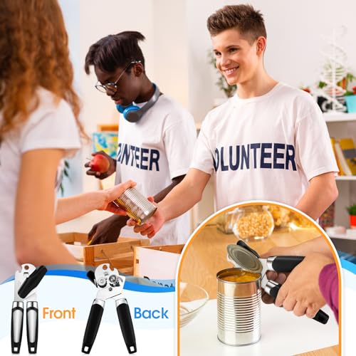 image for Gisafai 20 Pcs Manual Can Opener with Sharp Blade Smooth Edge Multifun