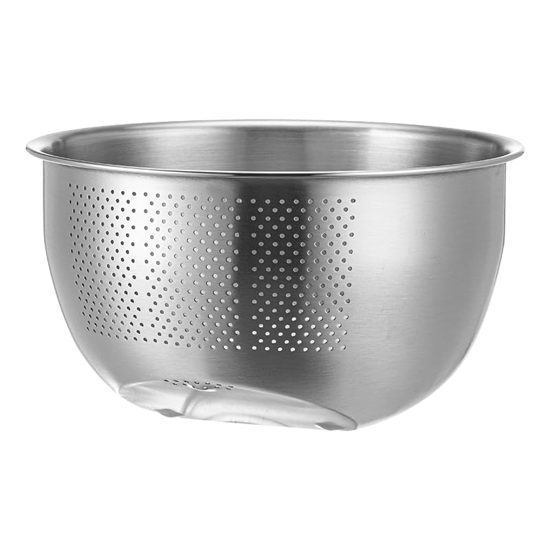 Amazon | 霜山 3WAY ステンレス パンチングざる ザル ボウル 水切り