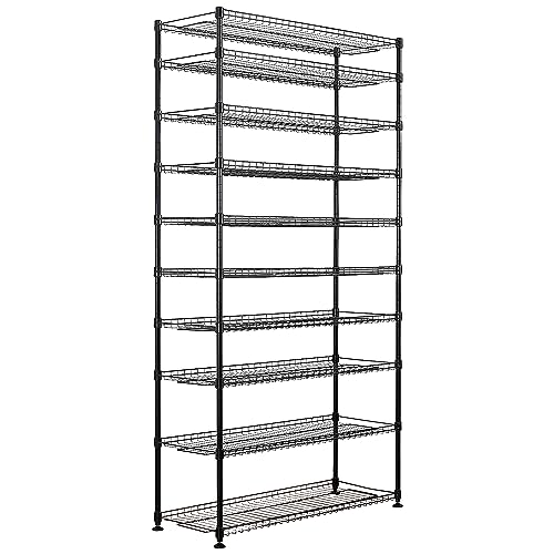 SafeRacks 10-Tier Adjustable Shelving