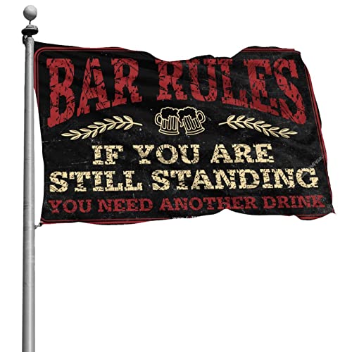 Drapeau cool pour dortoir et affiches de bar pour embellir votre porche extérieur