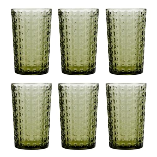La Bouchée by La Cartuja de Sevilla Alma Set 6 Vasos Altos Vidrio 35cl Otros Vidrios Apto Frigorífico No Apto Microondas Ecológico