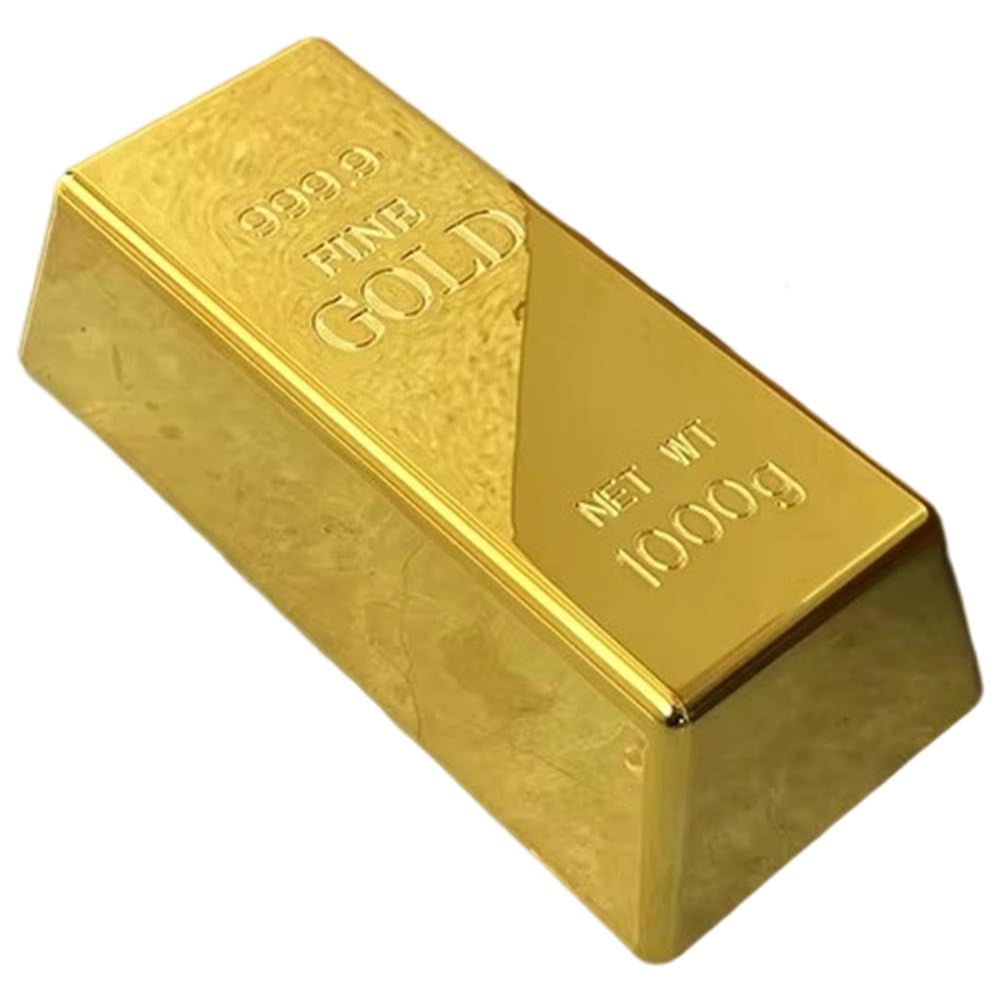 Butoir de porte en forme de lingot d'or, une idée cadeau originale pour le bureau