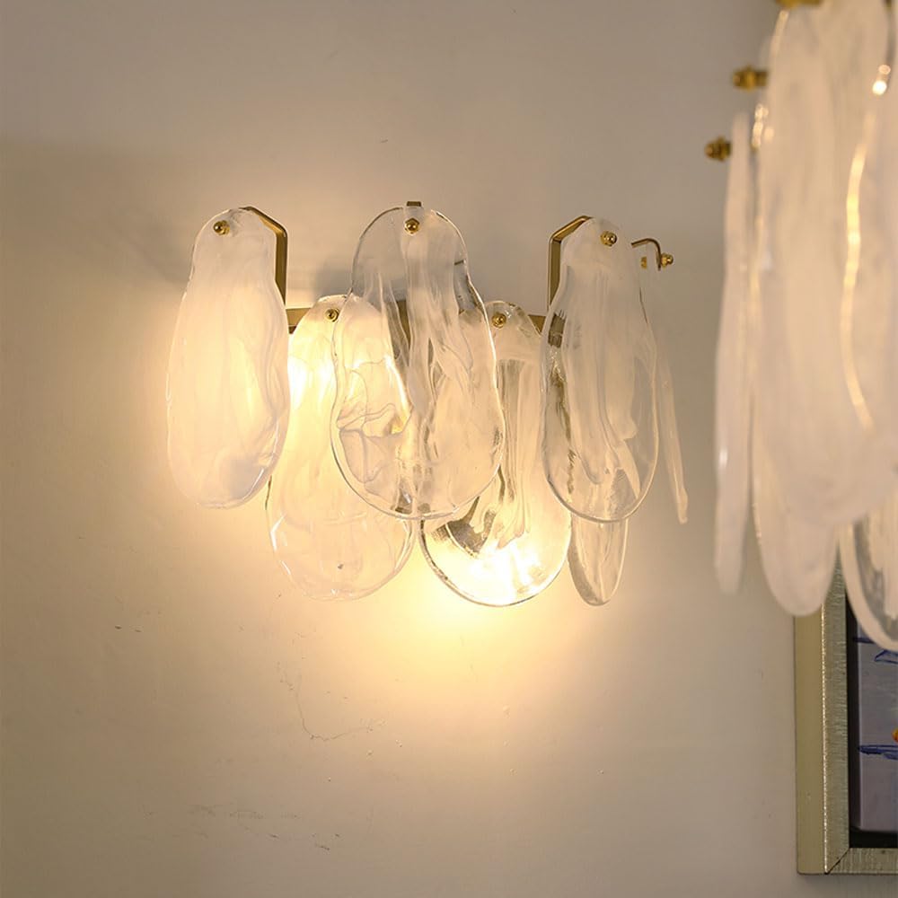 Modern Loft Bedside Wall Light Balcony Villa Iron Metal Wall Sconces Reading Room Glass Wall Mount Lighting Fixture Edison E27 European Wall Lamp Dining Room Aisle Indoor Wall Lantern Stylish