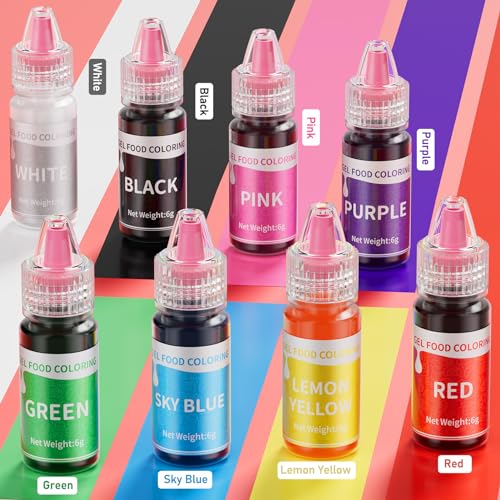 Cherrysea CS-6G 8COLOR Gel Food Coloring Set thumb #5
