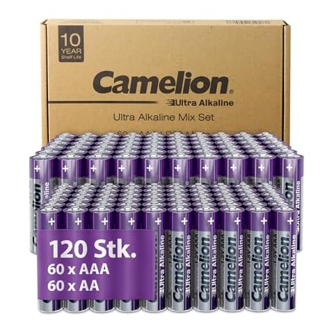 Camelion Ultra Alkaline Batteries Pack of 120 Cover