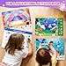 JoyCat Seek & Find Game Book, Educational Toys for Girls Ages 3-5, Preschool Learning Activities for Toddlers & Kids, Christmas Road Trip Travel Toys for Car & Airplane, Gifts for 3 4 5 6 Year Olds
