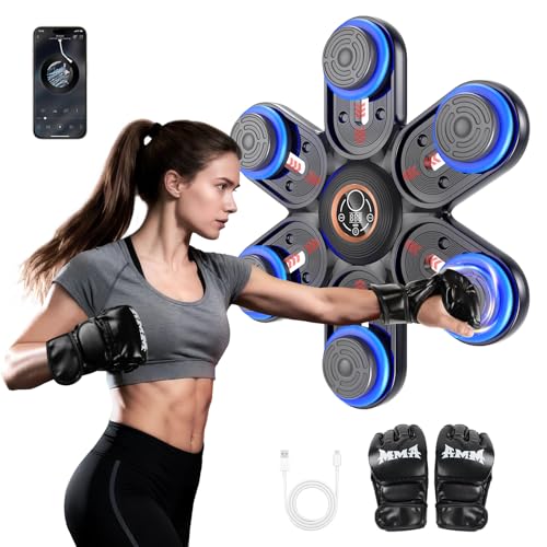 Machine de boxe musicale Bluetooth pour évacuer le stress et faire du sport ludique chez soi
