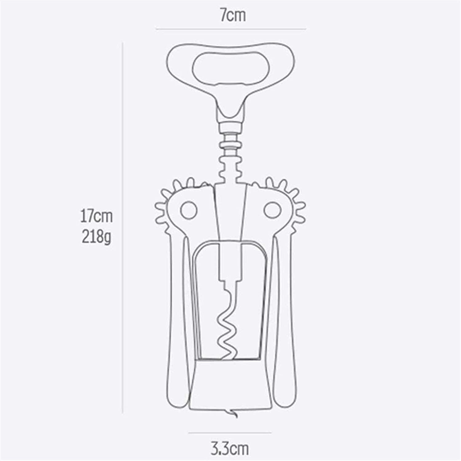 apribottiglie elettrico per vino， Pictetw Cavatappi ad Ala, Apribottiglie Multifunzionale for Vino e Birra, Cavatappi for Vino for Tutte le Bottiglie con Tappo in Sughero e Tappi for Birra Appassionat