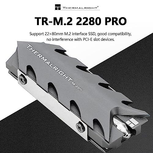 Refroidisseur SSD 2280 Thermalright M.2 Pro évite les ralentissements - 4