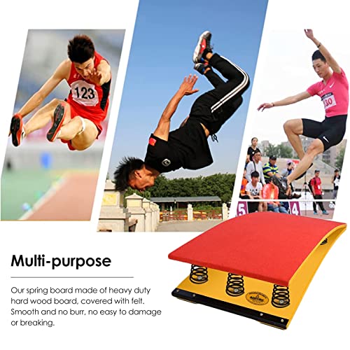 Traversa Elastica per Ginnastica Resistente, Traversata Elastica per Ginnastica - Tavoletta Elastica Curva Portatile per Principianti - Attrezzatura di Allenamento Rinforzata per Centri di g