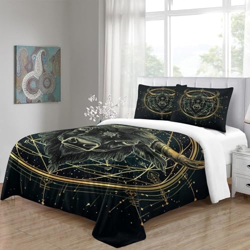 Housse de couette chat 3D en microfibre premium 260 x 220 cm