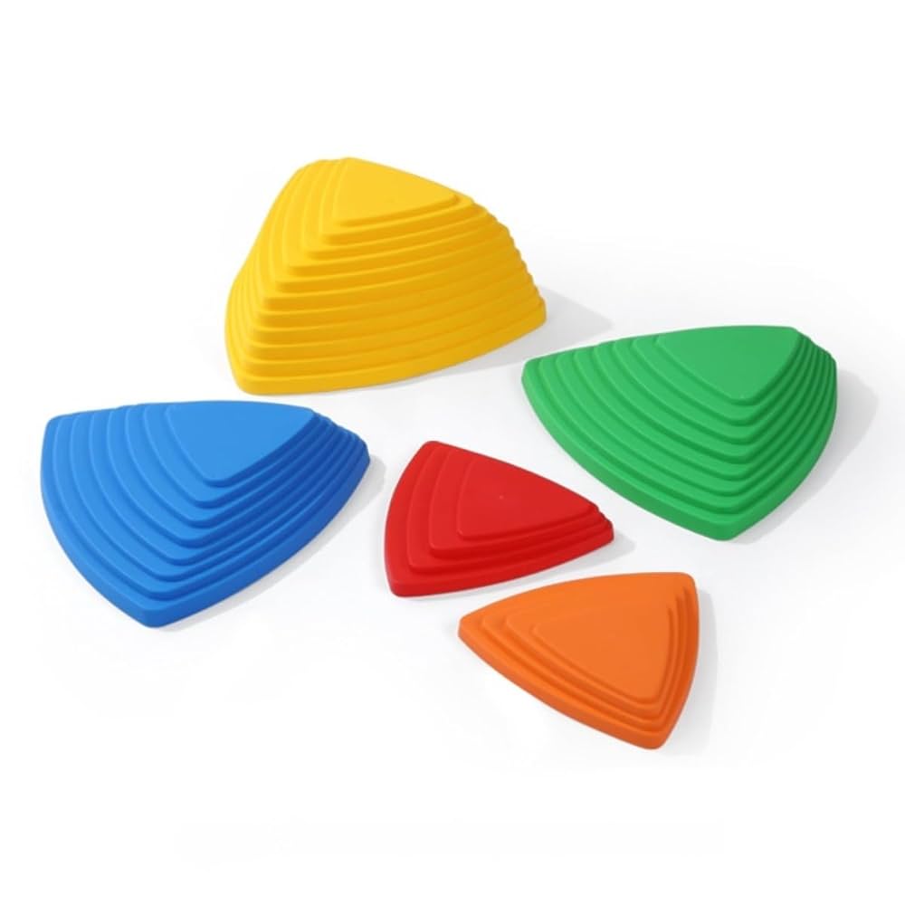 バランスストーンマカロン　2664 1日限り SALE中❣️ Amazon | 【Auyyhui】マカロンカラー 子供用 バランスストーン 5