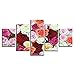 Produktbild He-art Rose Bild Fotografie Kunst Blume ölgemälde wandkunst Wohnzimmer dekor Blume Poster wandbild tapete Liebe Dekoration leinwand Druck ölgemälde modernen Stil Multi-Panel