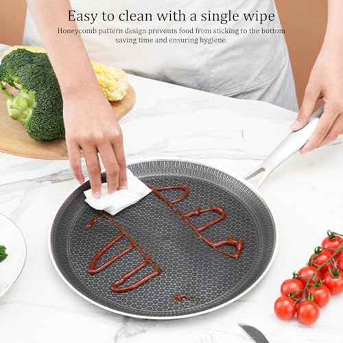 Poêle pour crêpes en aluminium durable à chauffage uniforme - 3