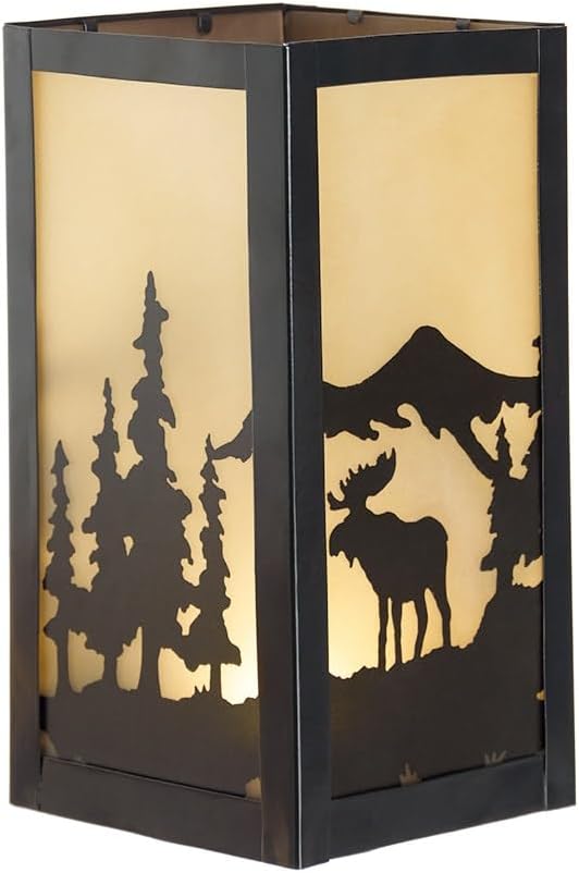 The Lakeside Collection Scenic Woodland Accent Lights - Moose
