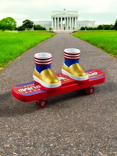 Trump Edition California Fidget Spinner Skateboard (Gold)