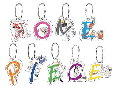 ワンピース アクリルキーホルダー 9個セット Amazon.co.jp: /9個入りBOX/ワンピース COLORFUL アクリル