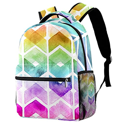 Sac à dos de voyage multicolore parfait pour weekends et randonnées