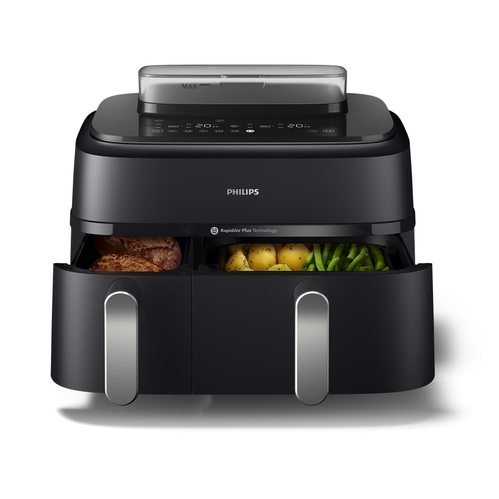 Philips 5000 Series Dual Basket Steam Airfryer 9L product image