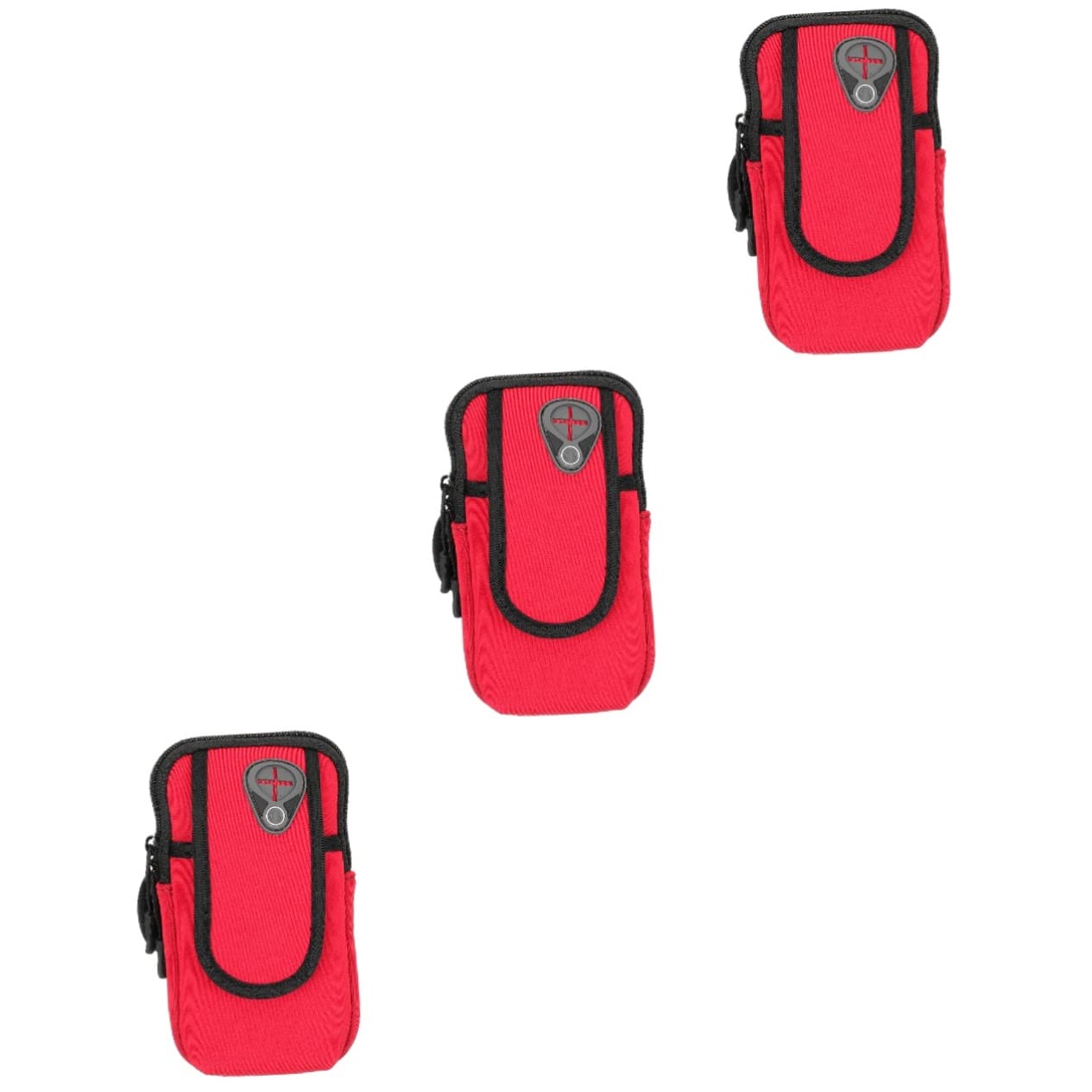 WOONEKY 3 Uds Bolsa De Brazo Deportivo Smartphon Corriendo Brazalete Llavero Titular Correr Manga Teléfono Correr Teléfono Celular Brazalete Resistente Sudor Brazalete Correr Brazo