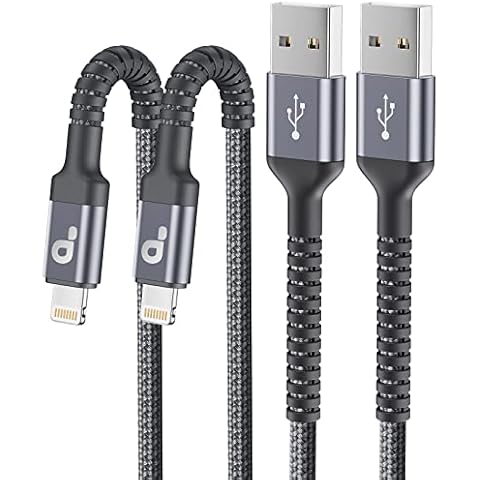 PRAKIE iPhone Charger Cable 6FT 2Pack Cover