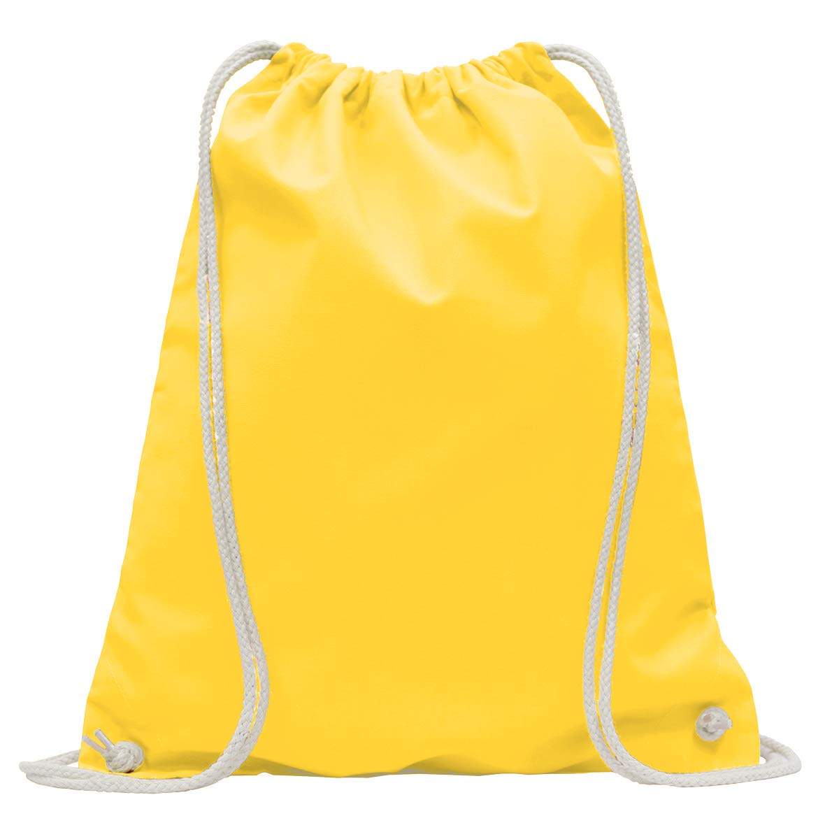 MyShirt - Bolsa de yute para pintar (10 unidades, 38 x 46 cm, con cordón), varios colores, amarillo