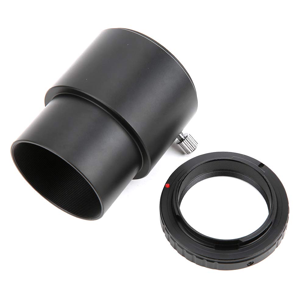 Astronomical Telescope 2in Eyepiece Connection Tube 2in to T Adapter M42x0.75 Thread Video Camera Adapter for Full Metal Structure Anodized Aluminum Process Brass Compression (PK)