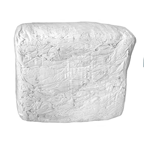 Industrieputzlappen Trikot 10 kg Würfel, geschnitten nach DIN 61650 (weiß)