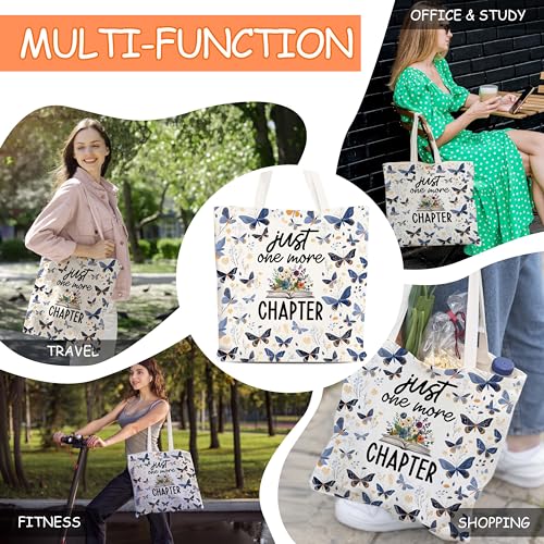 Bolso book tote floral para mujer miniatura 5