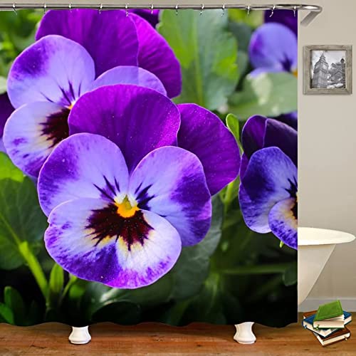 Rideau de douche en polyester de qualité supérieure 165x200cm violet