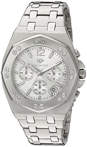 Montre Homme Wellington WN511-111 quartz argenté en acier inoxydable